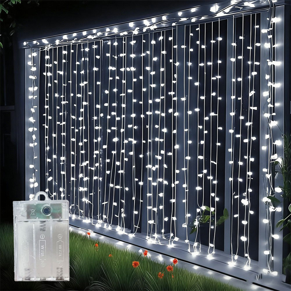 Led Fairy String Lights - Battery Power 3/6m Curtain LED String