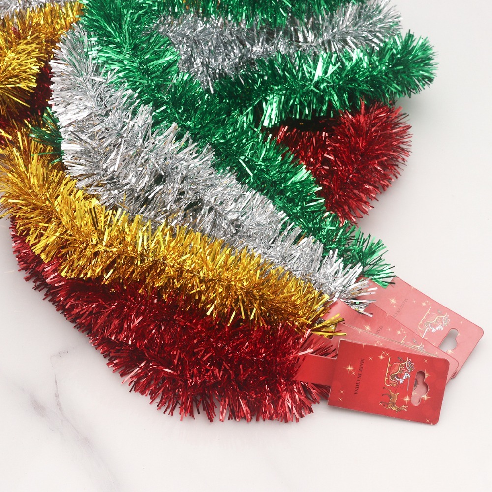 2M Christmas Flower Ribbon Chr - Tinsel Garland Decoration 评论和价格