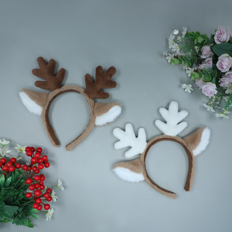Christmas Costume Headband Rei - Reindeer Antlers Headband 评论和价格