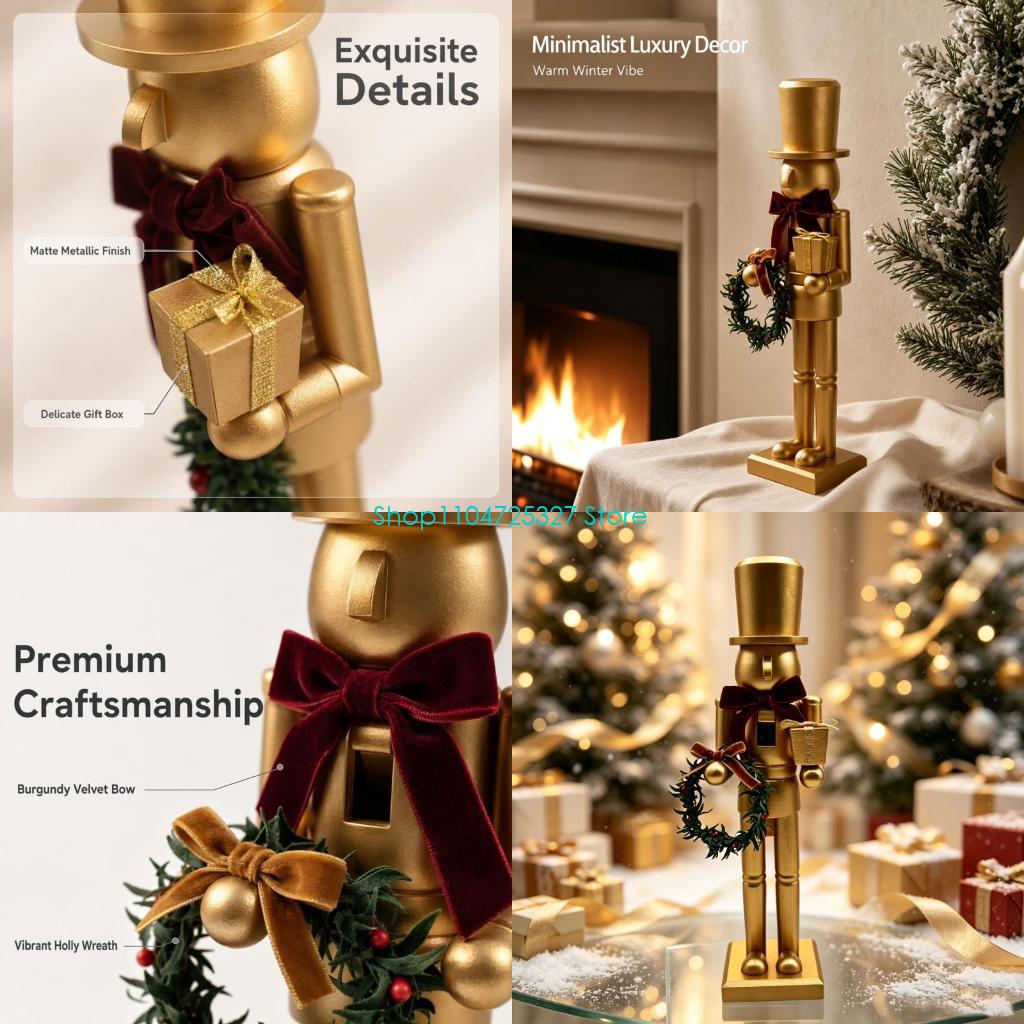 D8KF Mantels Display Christmas - Nutcracker Figurine 评论和价格