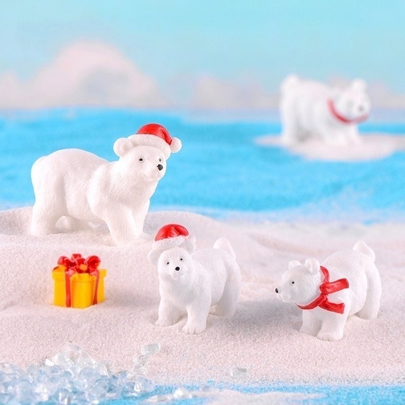 3PCS/Set Animal Miniature Chri - Nutcracker Figurine 评论和价格