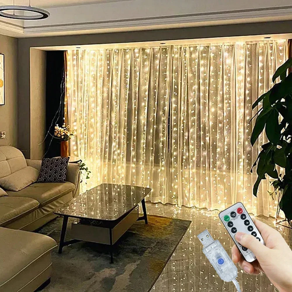 LED Fairy String Curtain Light - Led Fairy String Lights 评论和价格
