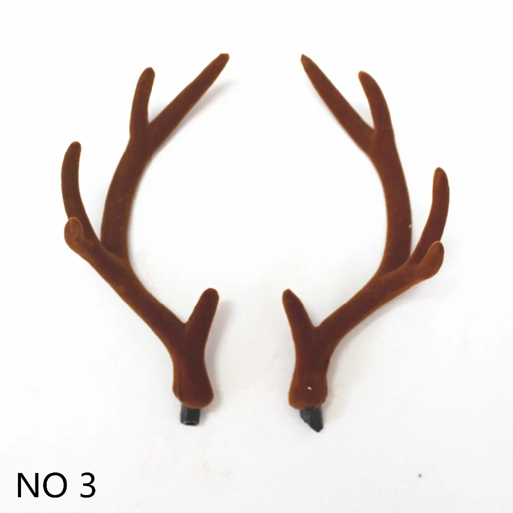 Handmade brown Simulation Deer - Reindeer Antlers Headband 评论和价格