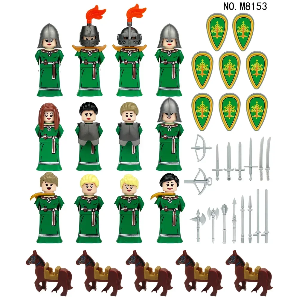 Medieval Europe Nations Soldie - Lego Set Technic 评论和价格