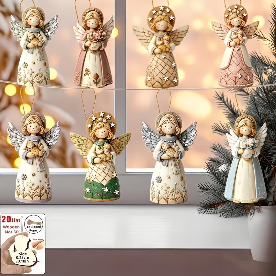 1/5/10/20/50/100pcs 2D Templat - Christmas Tree Artificial 评论和价格