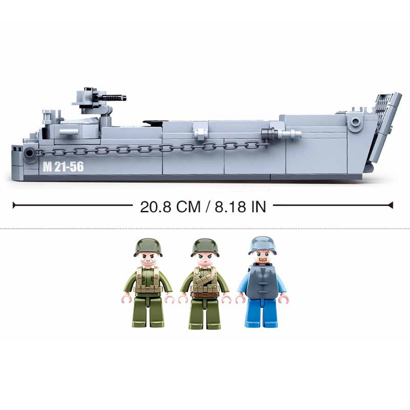 Sluban WW2 US Military Higgins - Lego Set City 评论和价格