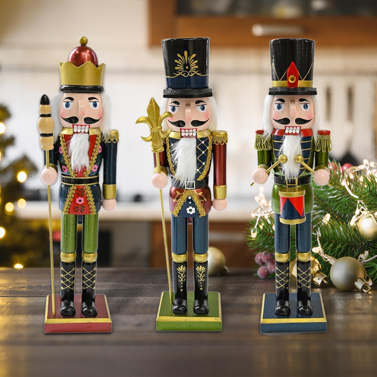 Decorative Wood Nutcracker Fig - Nutcracker Figurine 评论和价格