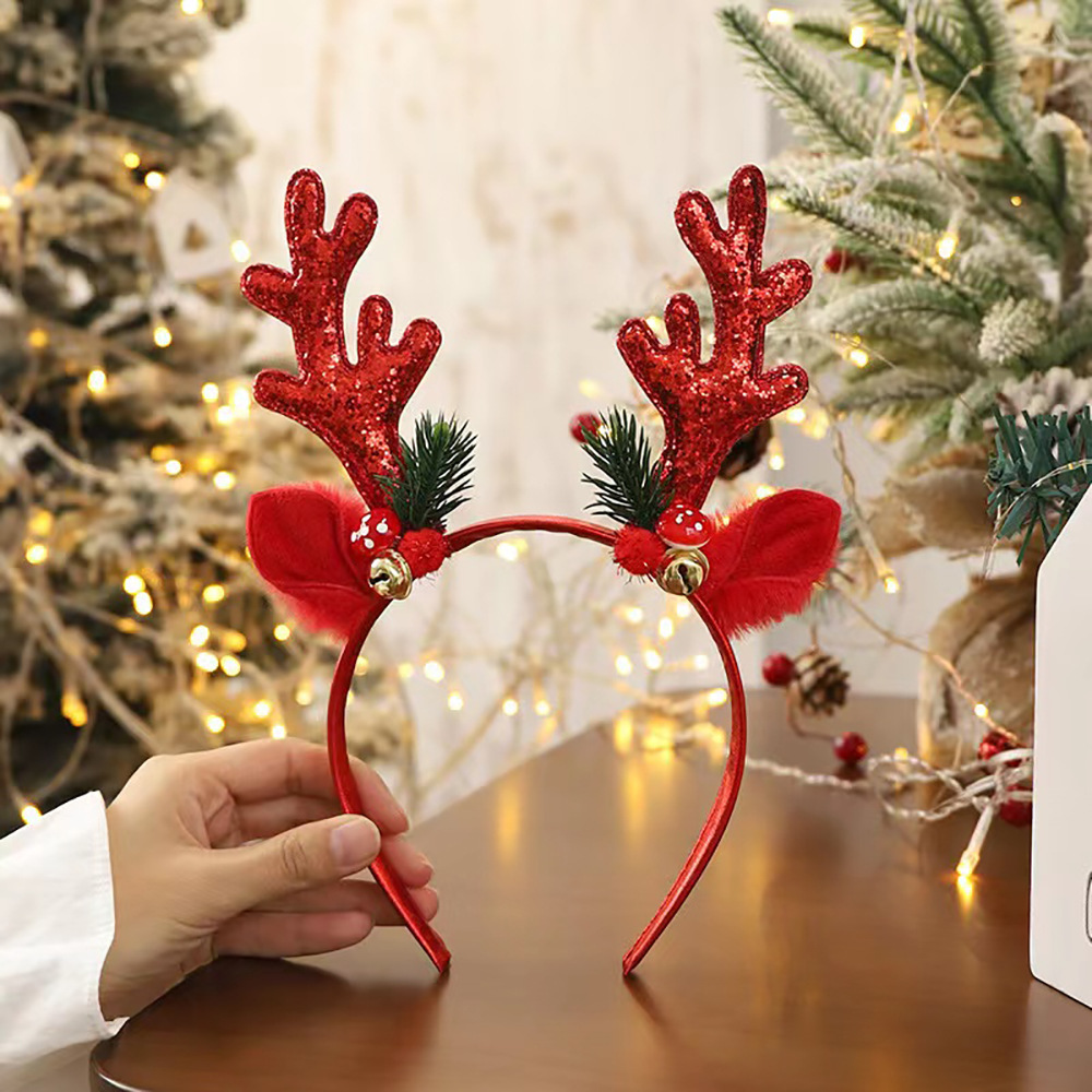 Christmas Reindeer Antler Head - Reindeer Antlers Headband 评论和价格